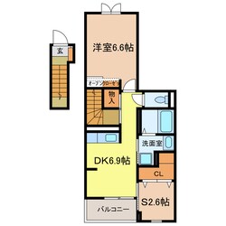 アルファコートの物件間取画像